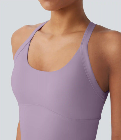 SoftlyZero™ Plush Cut Out Yoga Tank Top A-D Cups