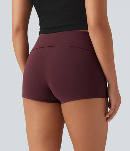 Patitoff™ Flow Pet Hair Resistant Low Rise Skinny Casual Shorts 3"