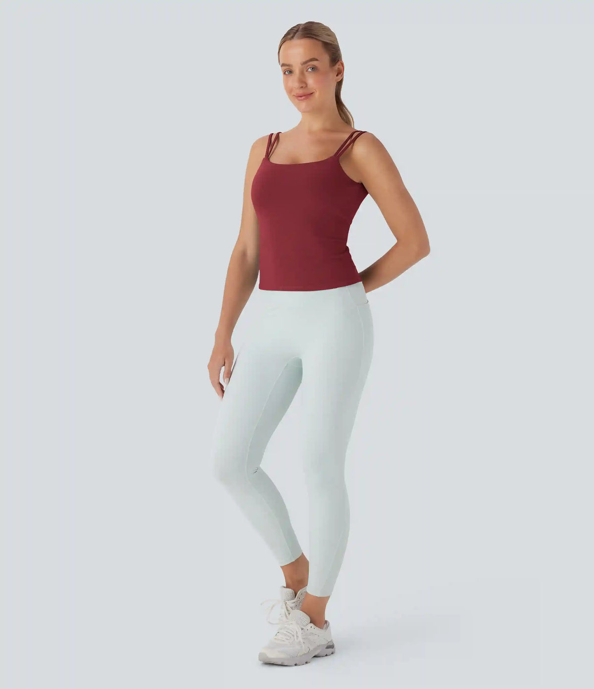 Double Straps Yoga Tank Top