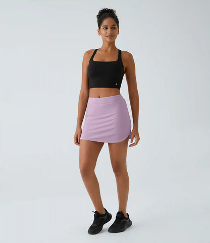 Everyday High Waisted Pocket 2-in-1 Micro Mini Golf Skirt-Clarity