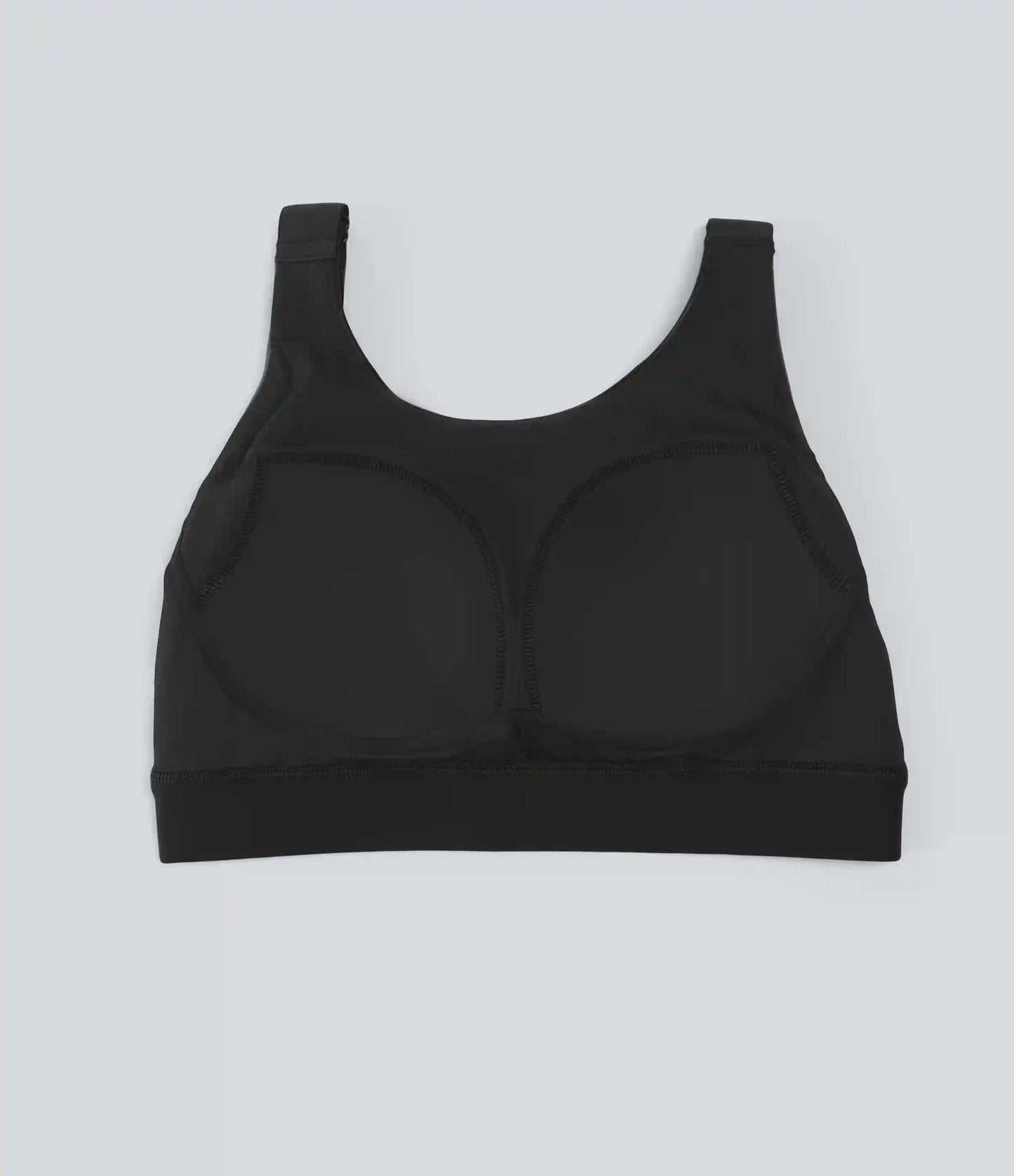 Halara UltraSculpt™ Medium Support Round Neck Contrast Mesh Running Sports Bra with Built-in Bra