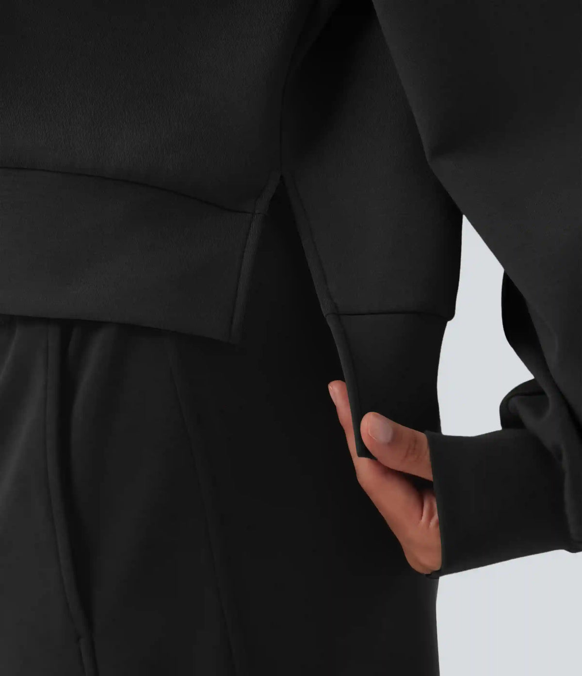 SpacerTek™ High Neck Long Sleeve Work Sweatshirt