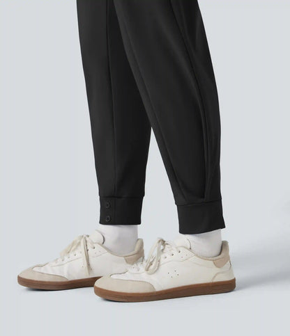 SoftlyZero™ Plush Thermal Mid Rise Work Joggers with Pockets