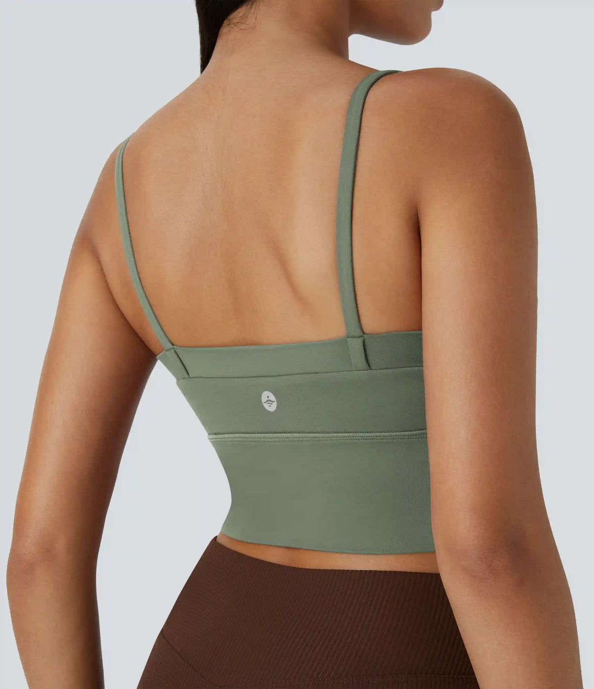 SoftlyZero™ Low Support V Neck Yoga Sports Bra-A-D Cups