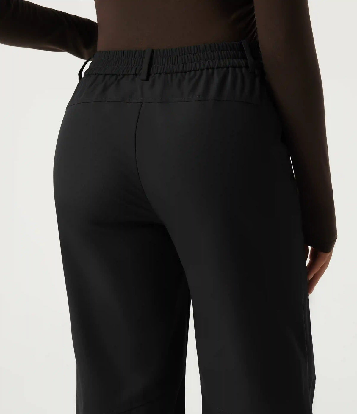 High Waisted Wide Leg Hiking Pants with Pockets