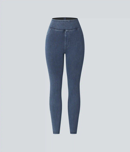 Halara Flex™ High Waisted Pocket Denim Casual Leggings
