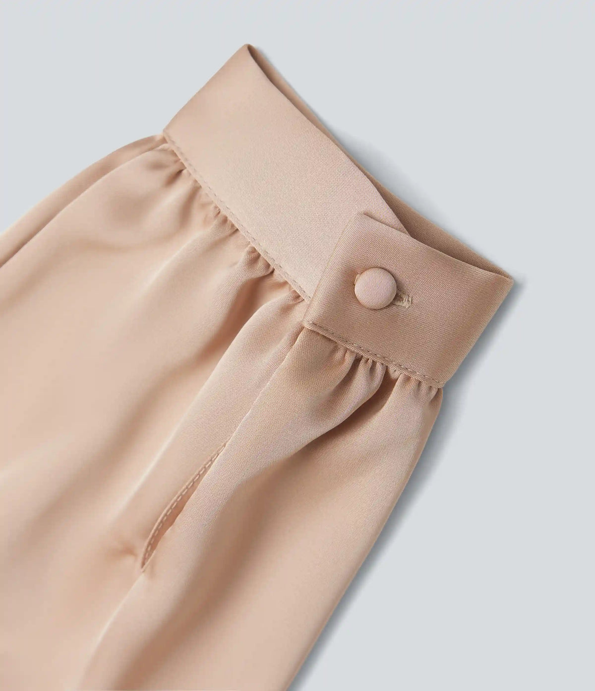 Tie Front Long Sleeve Work Shirt
