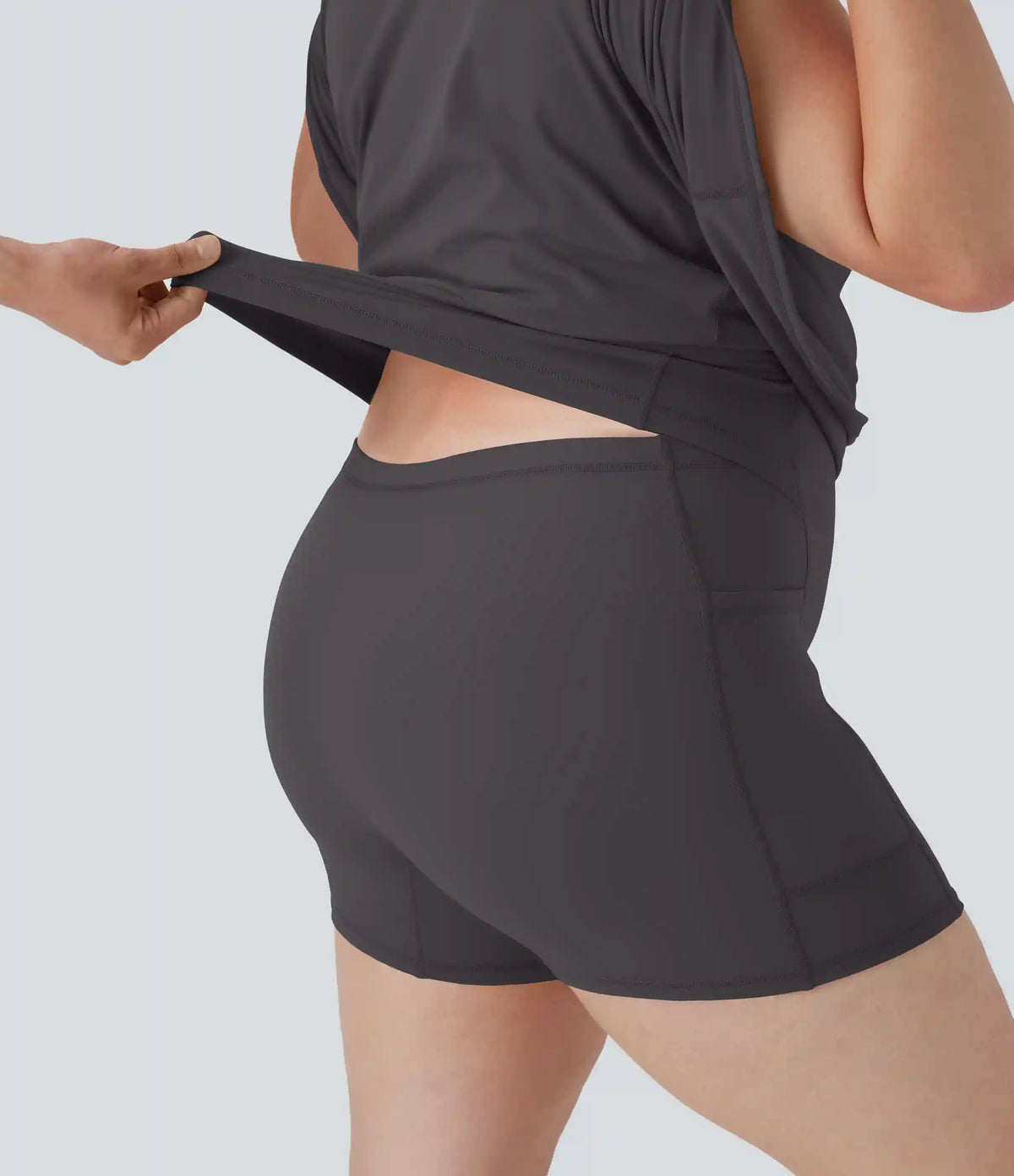 SoftlyZero™ Plush Active Plus Size Dress-Longer Length-Easy Peezy Edition