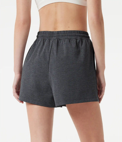 High Waisted Drawstring Quick Dry Workout Shorts 3'' with Pockets