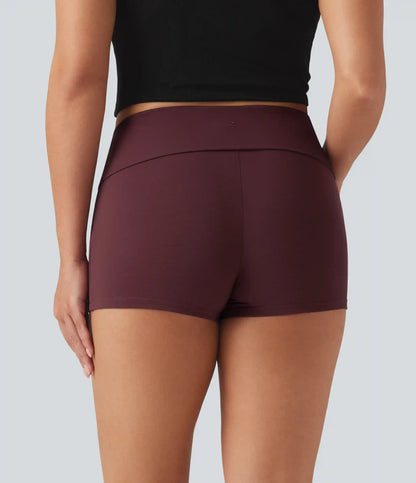 Patitoff™ Flow Pet Hair Resistant Low Rise Skinny Casual Shorts 3"