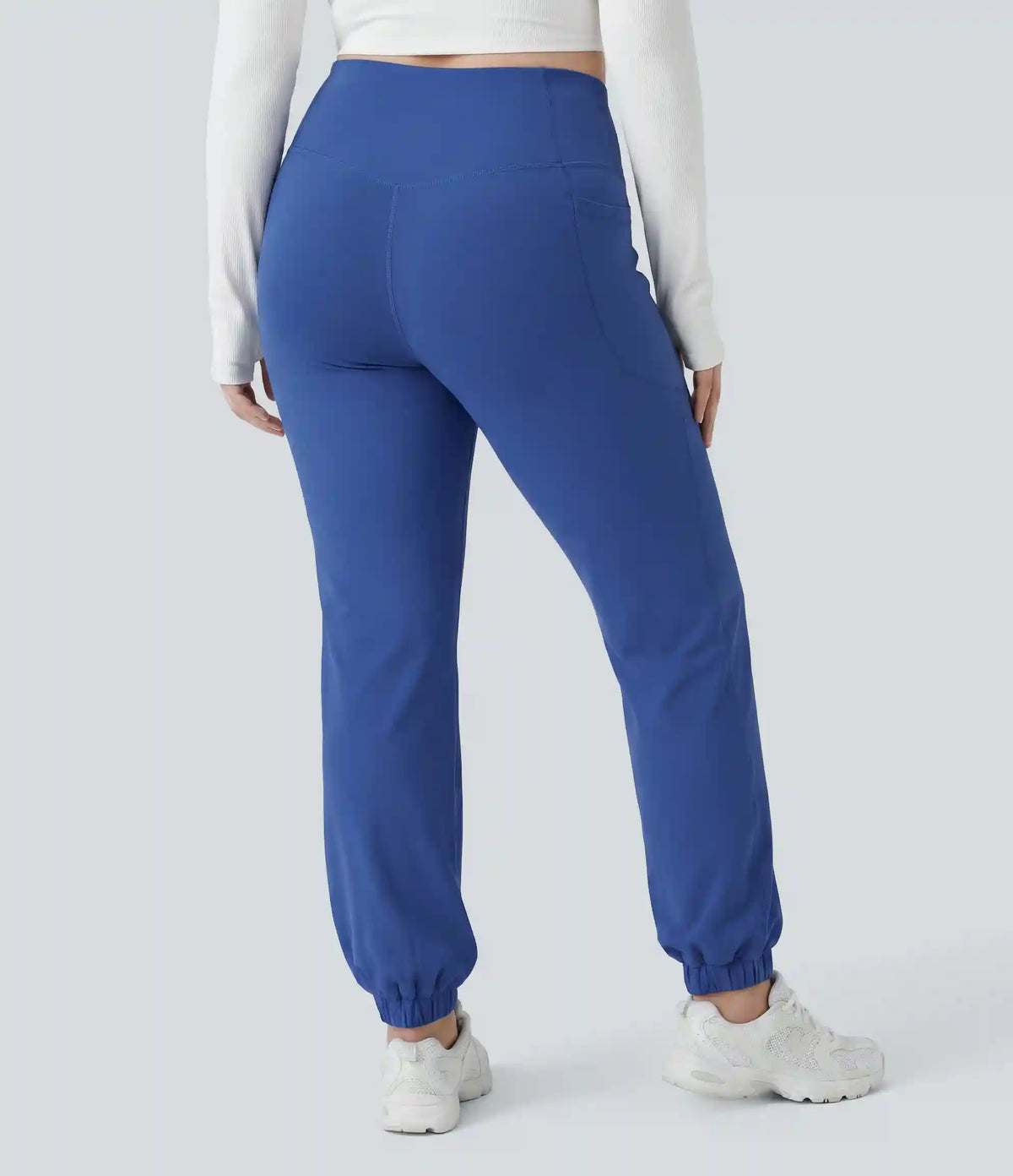 Plus Size SoftlyZero™ High Waisted Tummy Control Dance Balloon Joggers with Pockets