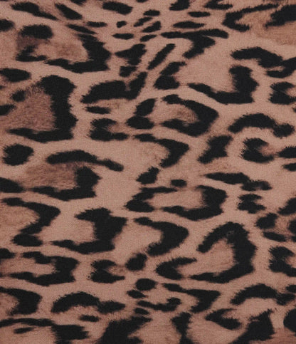 High Waisted Drawstring Leopard Print Workout Cargo Baggy Shorts with Pockets