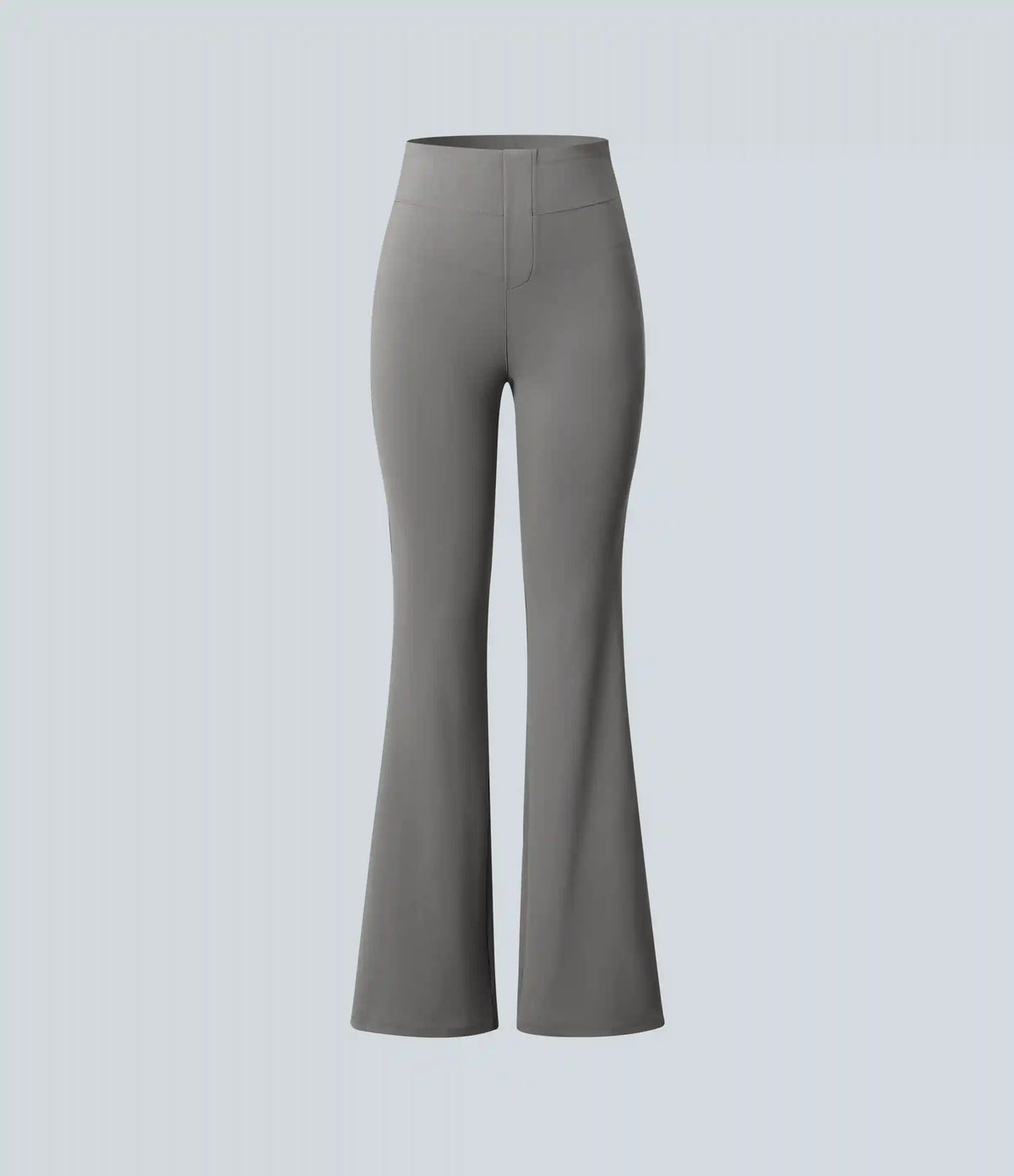 High Waisted Tummy Control Bootcut Work Pants with Pockets