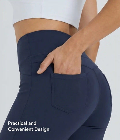 DayStretch High Waisted Pocket Flare Yoga Leggings
