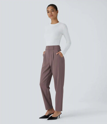Halara Flex™ High Waisted Pocket Solid Work Tapered Pants