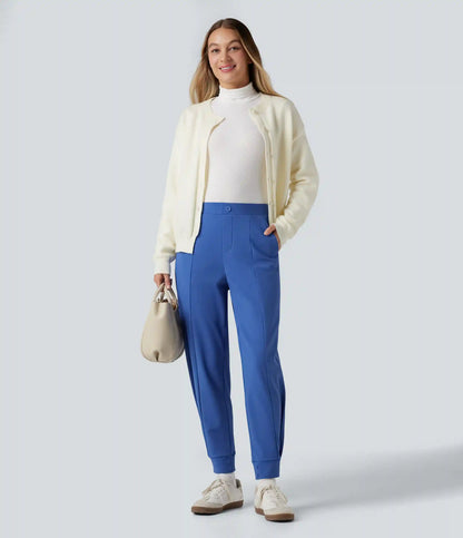 SoftlyZero™ Plush Thermal Mid Rise Work Joggers with Pockets