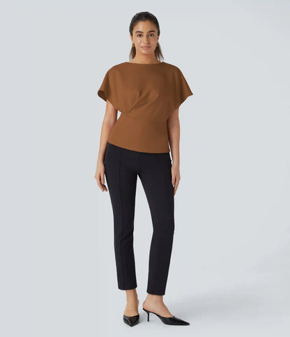 Short Sleeve Work Top