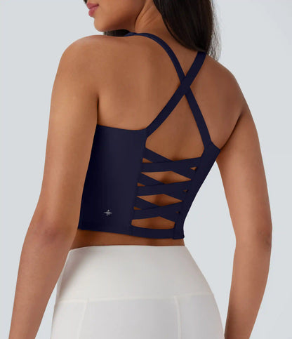 Cropped Yoga Tank Top DD-F Cups