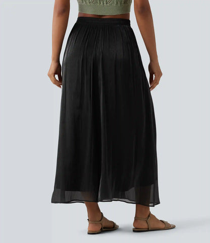 High Waisted Flowy Resort Baggy Pants