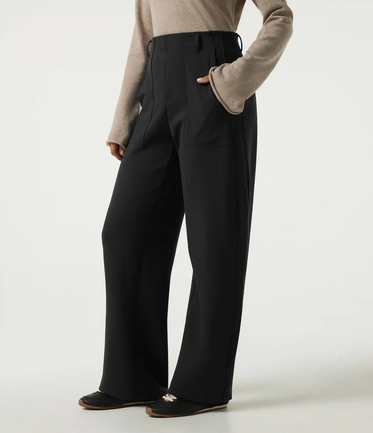 Halara UltraSculpt™ Extra Heat High Waisted Barrel Leg Casual Pants with Pockets