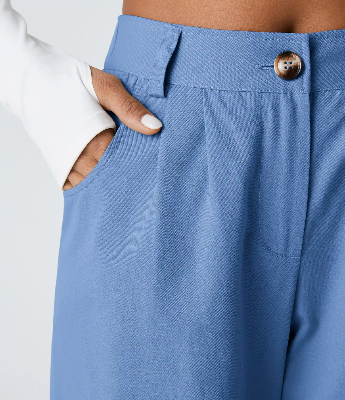 Mid Rise Casual Joggers with Pockets
