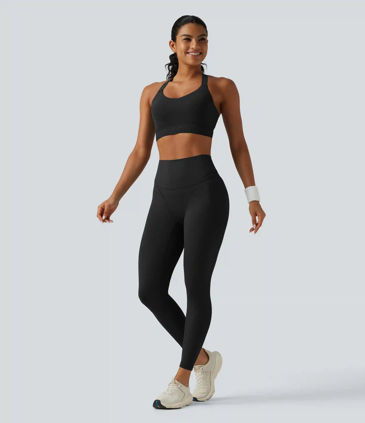 High Waisted Skinny Running Leggings with Pocket