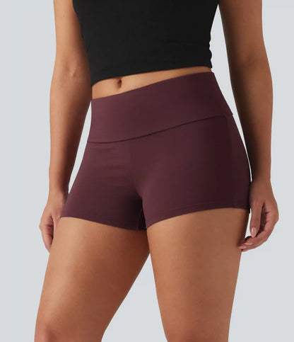 Patitoff™ Flow Pet Hair Resistant Low Rise Skinny Casual Shorts 3"