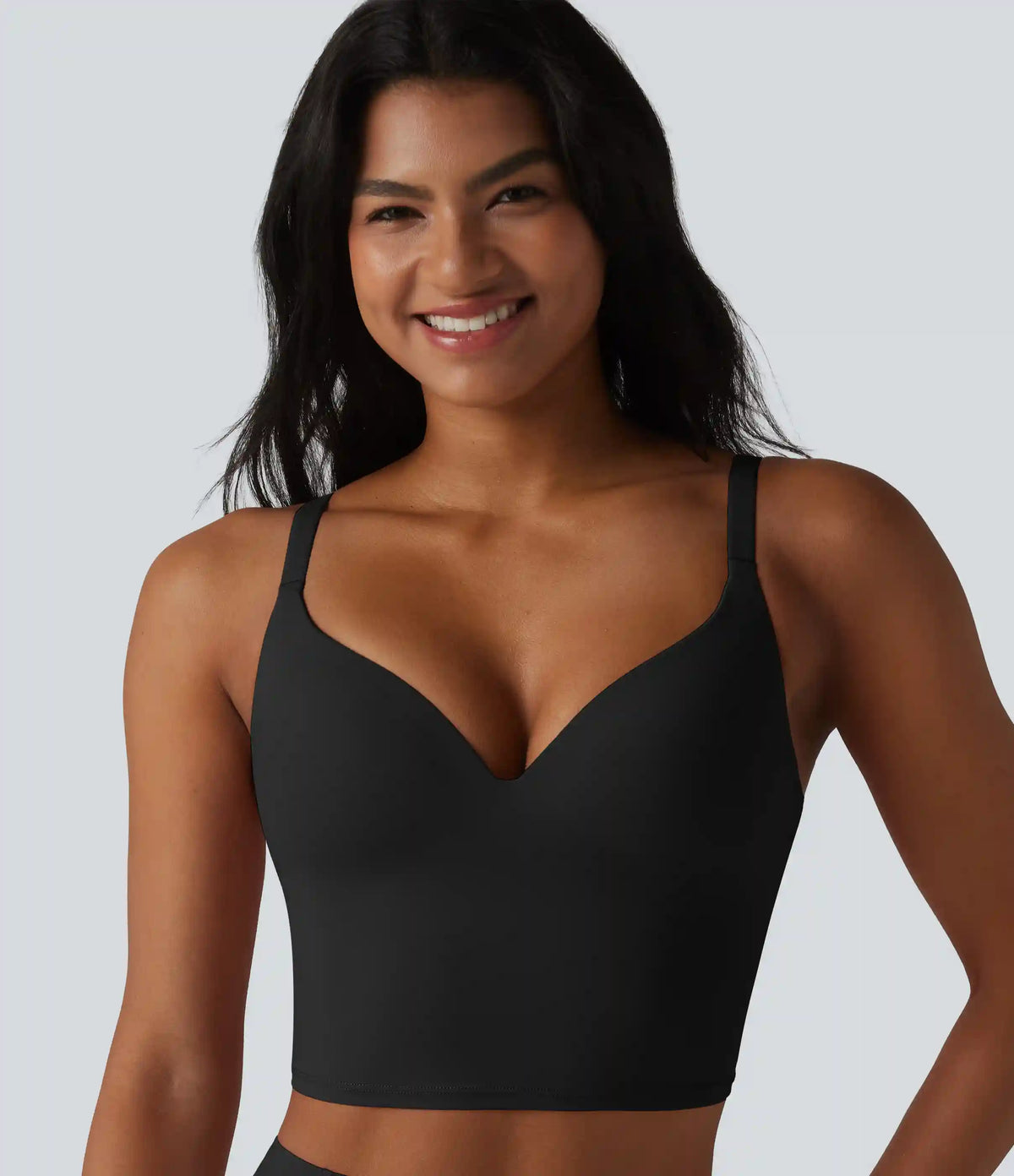 Halara UltraSculpt™ Push-Up Crisscross Adjustable Straps Non-Removable Pad Yoga Tank Top
