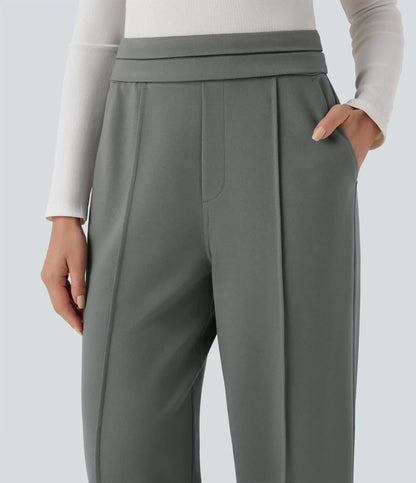 Halara Flex™ High Waisted Straight Leg Work Pants with Pockets