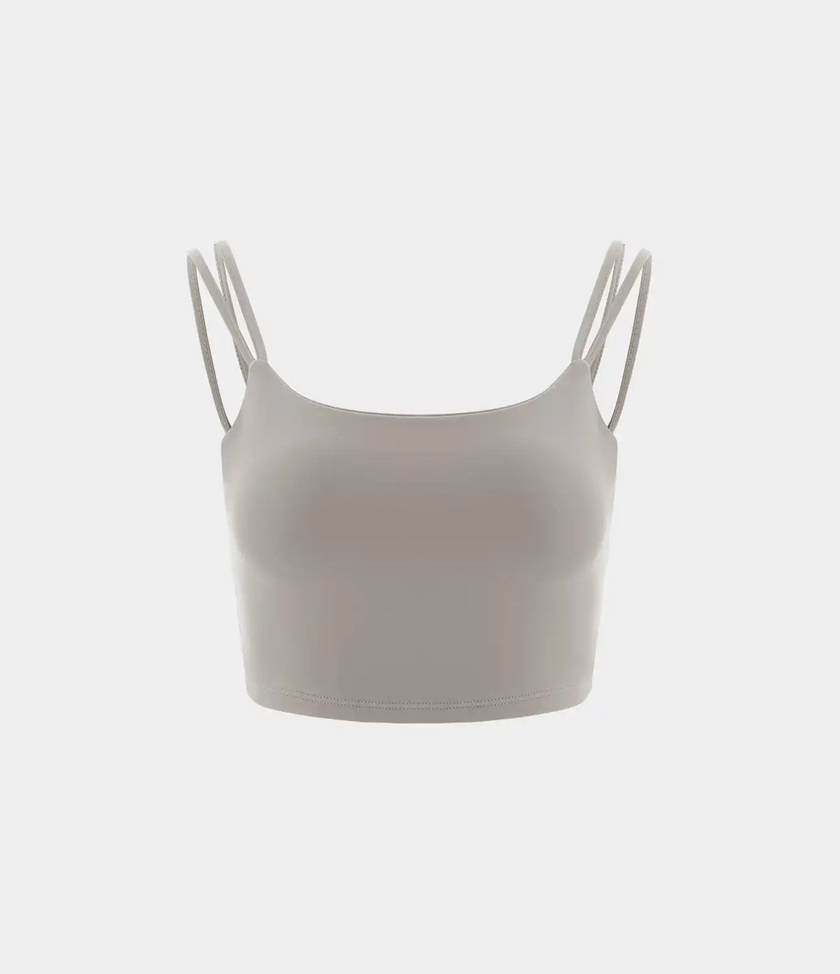 Double Straps Cropped Yoga Tank Top