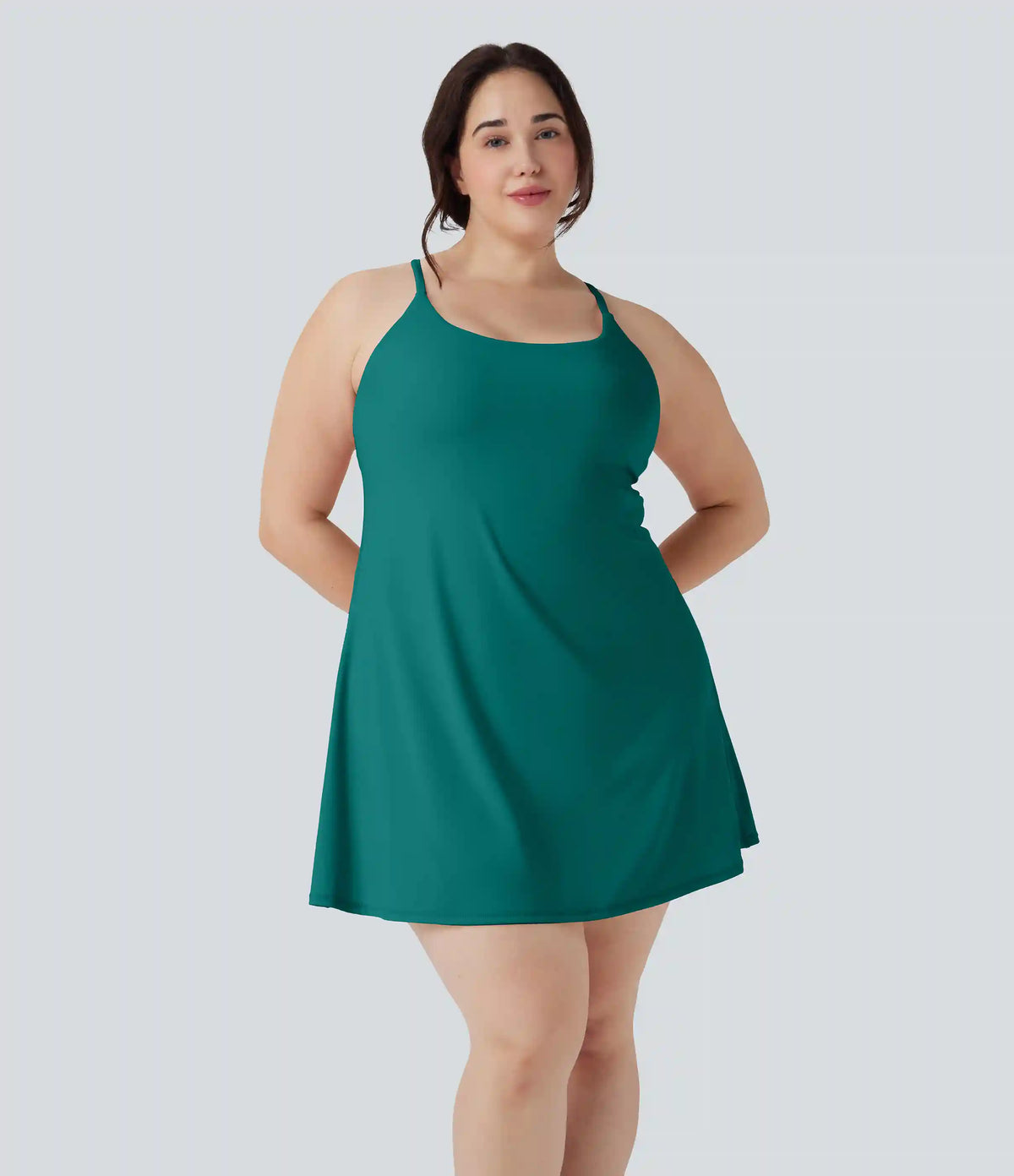 SoftlyZero™ Plush Active Plus Size Dress-Longer Length-Easy Peezy Edition