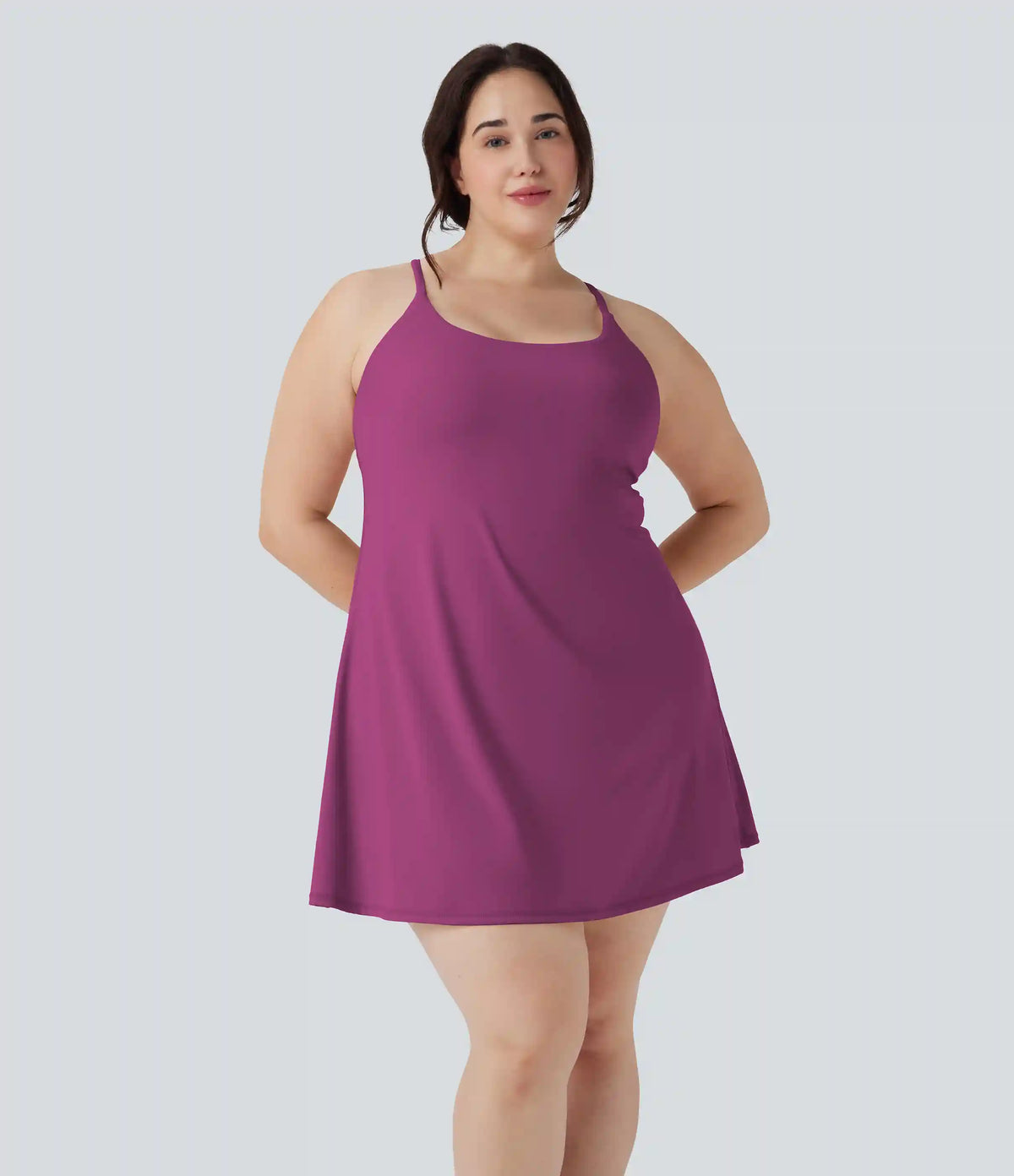 SoftlyZero™ Plush Active Plus Size Dress-Longer Length-Easy Peezy Edition