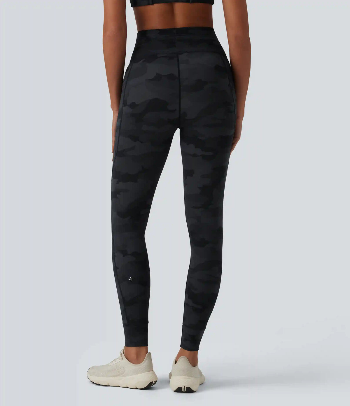 Halara UltraSculpt™ Camo Print High Waisted Drawstring Yoga Leggings with Pockets