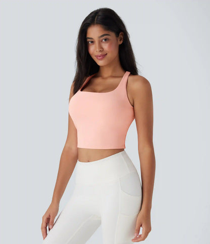 Cropped Yoga Tank Top DD-F Cups