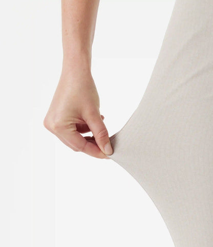 High-waisted Slim Herringbone Golf Capri Pants with Pockets