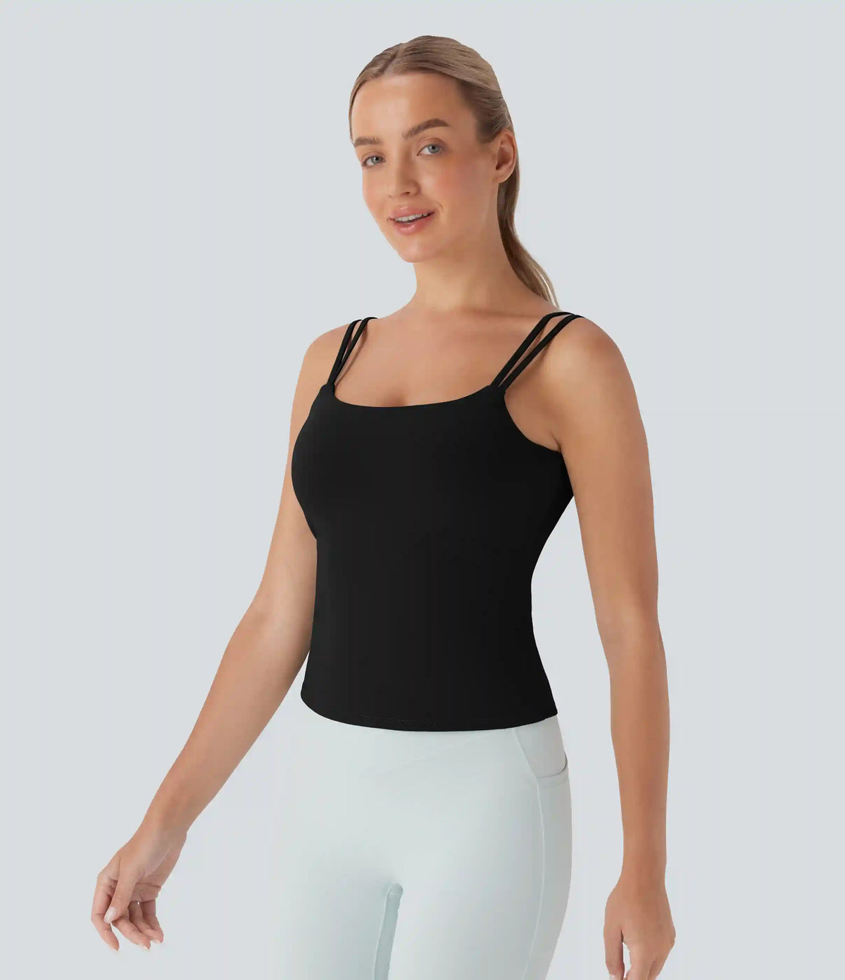 Double Straps Yoga Tank Top