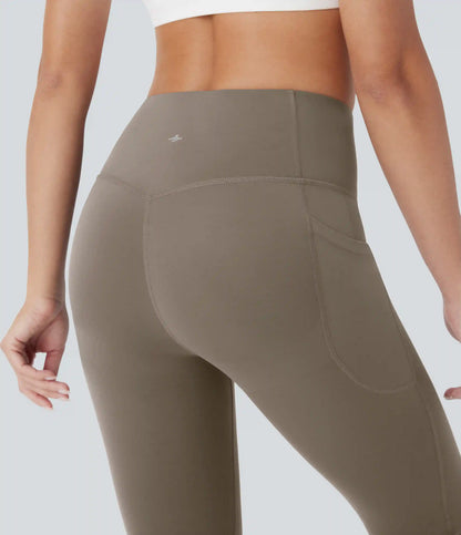 Halara UltraSculpt™ High Waisted Butt Lifting Tummy Control Pocket Shaping Capri Training Leggings
