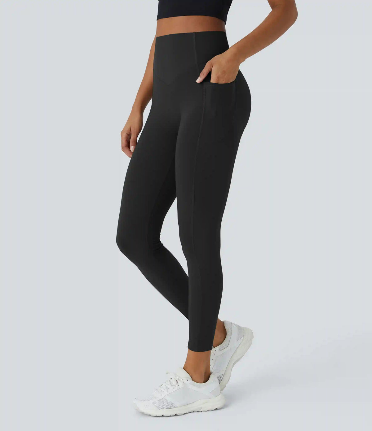 Halara UltraSculpt™ High Waisted Scrunch Butt Lifting Tummy Control Shaping Training Leggings with Pockets