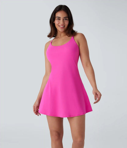 SoftlyZero™ Plush Molded Cups Low Support Dance Active Dress-Easy Peezy Edition DD-F Cups