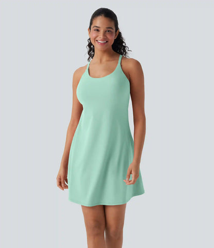 SoftlyZero™ Plush Active Dress-Longer Length-Easy Peezy Edition DD-F Cups