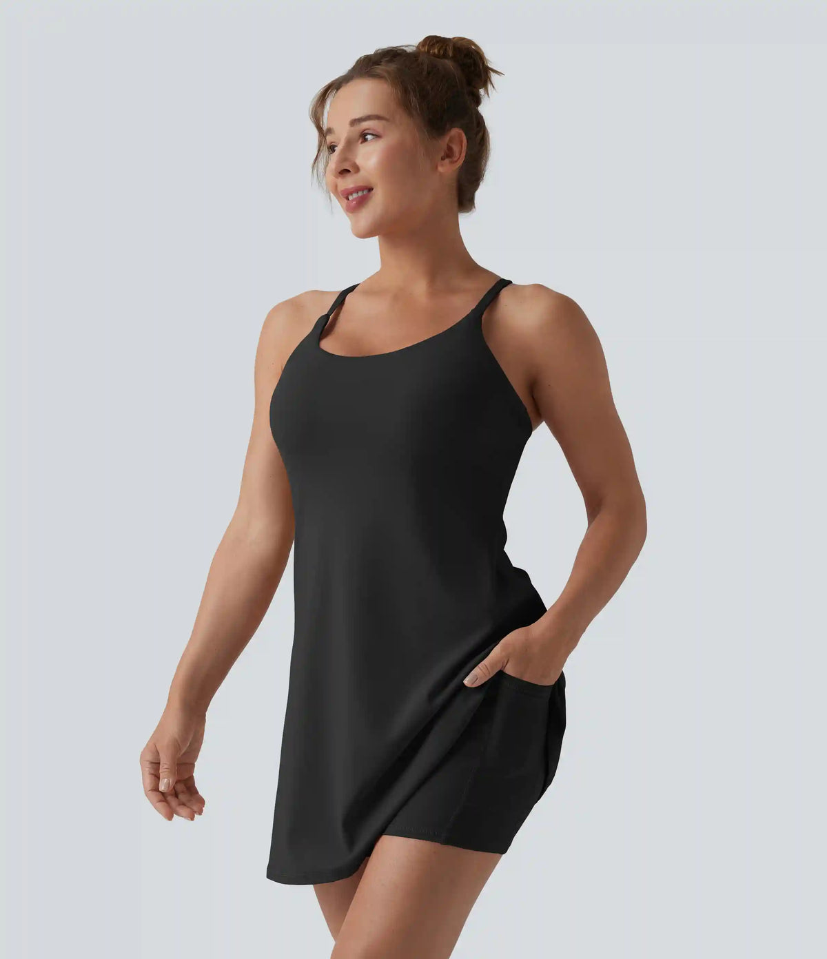 Softlyzero™ Plush Backless Active Dress-Easy Peezy Edition DD-F