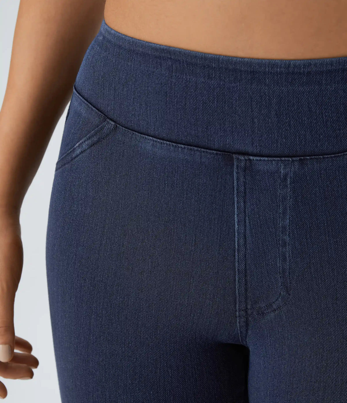 Halara Flex™ High Waisted Pocket Denim Casual Leggings