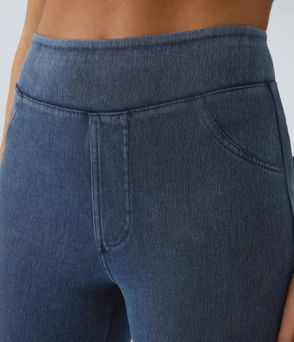 Halara Flex™ High Waisted Pocket Denim Casual Leggings