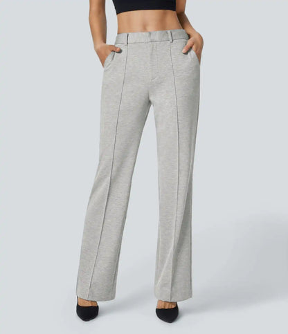 Halara Flex™ High Waisted Zipper Pocket Straight Leg Work Pants