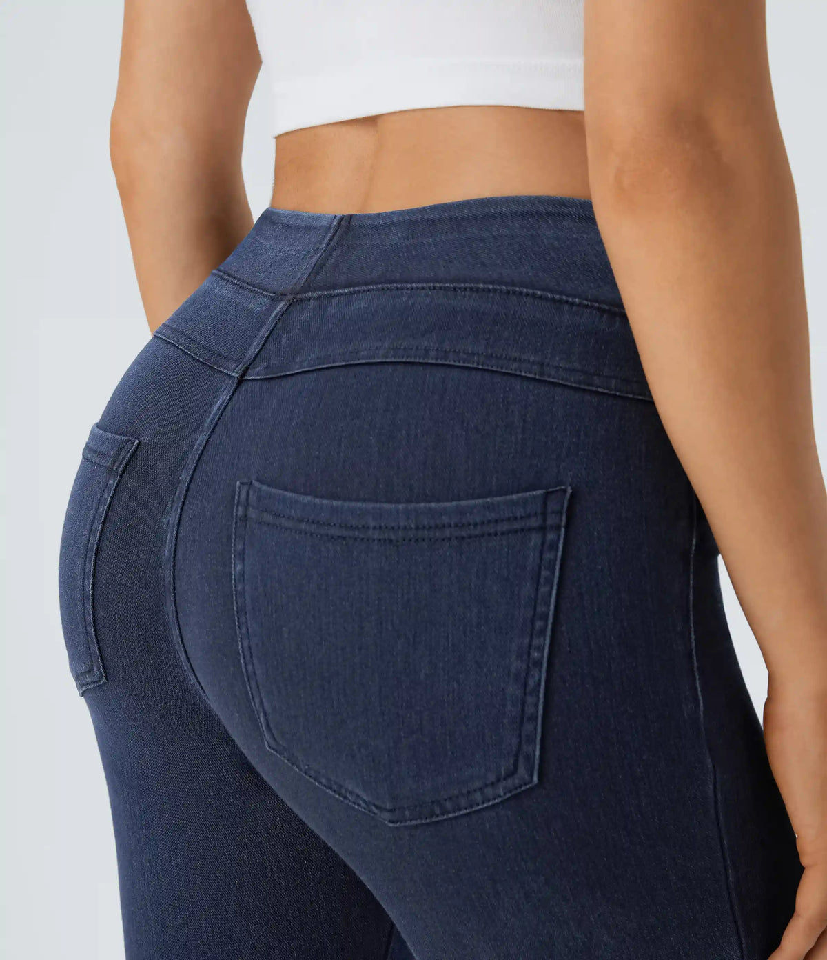 Halara Flex™ High Waisted Pocket Denim Casual Leggings