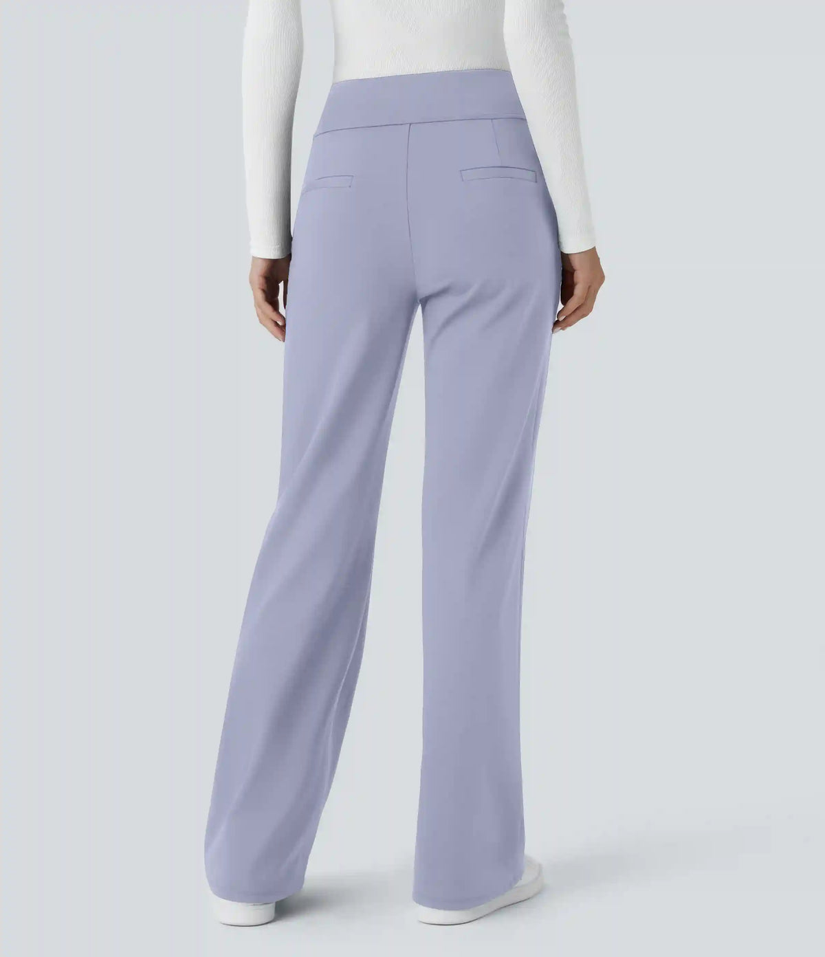 Halara Flex™ DayStretch Mid Rise Side Zipper Pocket Work Flare Pants