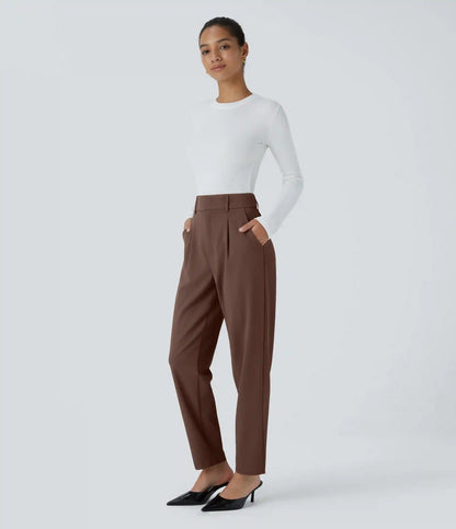 Halara Flex™ High Waisted Pocket Solid Work Tapered Pants