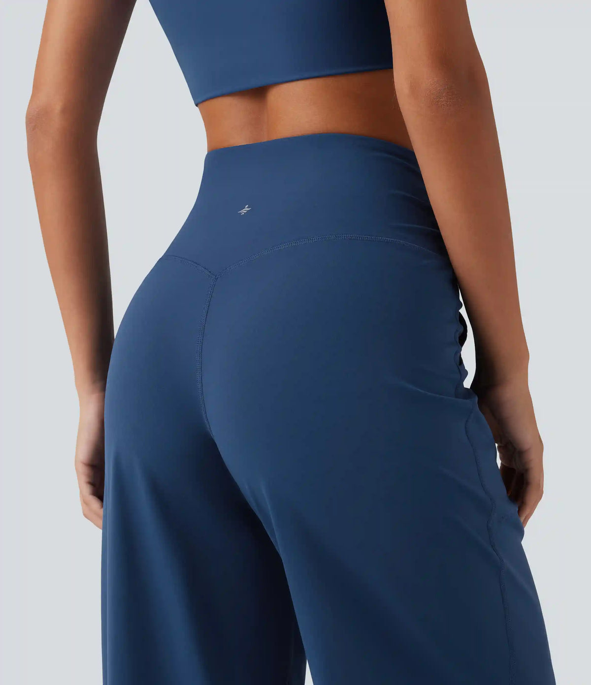 Halara UltraSculpt™ High Waisted Crossover Straight Leg Yoga Pants with Pockets