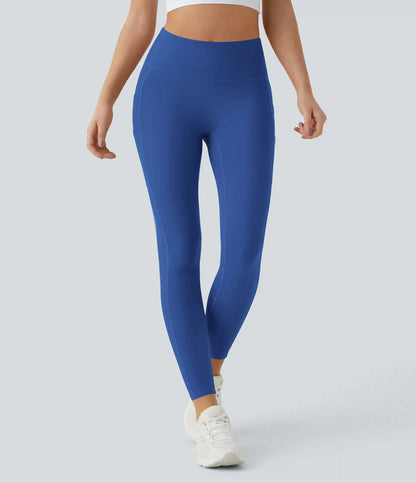 SoftlyZero™ High Waisted Double Pockets Plain Leggings