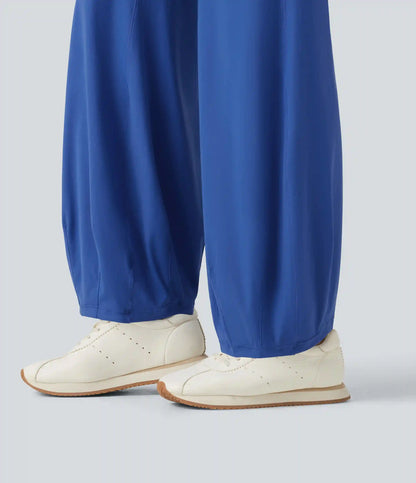 SoftlyZero™ High Waisted Tummy Control Dance Balloon Pants with Pockets